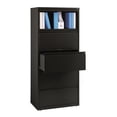 thumbnail image 5 of Scranton & Co 30" 5-Drawer Modern Metal Lateral Filing Cabinet in Black, 5 of 7