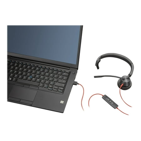 Poly Blackwire 3310 - 3300 Series - headset - on-ear - wired - USB-C