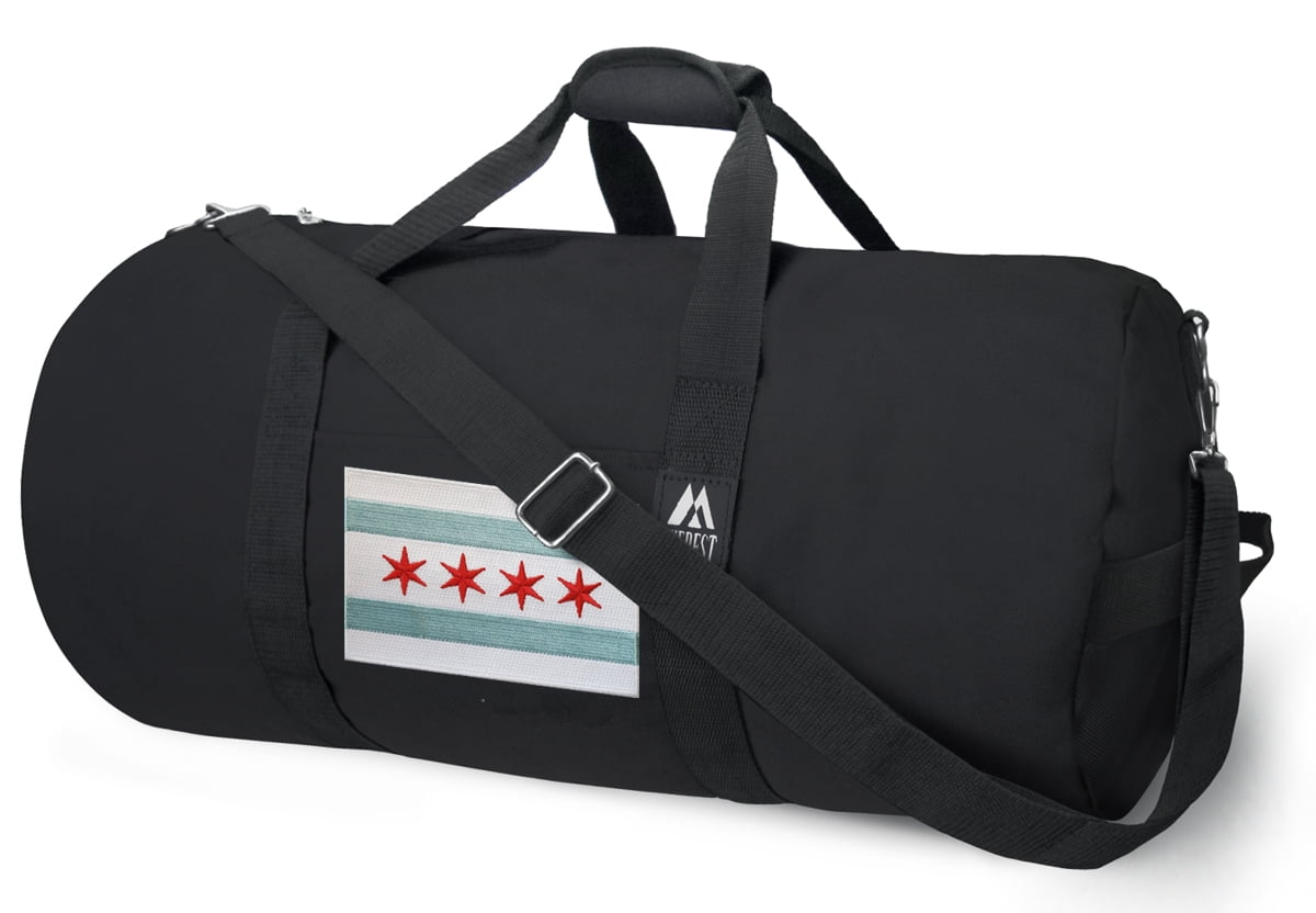 Chicago Duffel Bag Or Gym With Tough Metal Hardware