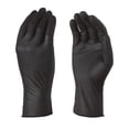 thumbnail image 1 of Guantes de examen desechables de nitrilo, protección de barrera de luz, agarre texturizado en los dedos sin polvo, guantes aptos para alimentos para un uso versátil en entornos industriales, médicos, 1 of 5