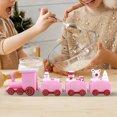 thumbnail image 4 of Juego de tren de Navidad exquisito adorno de Navidad juguete niños adultos regalo decoración del hogar, 4 of 4