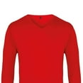 thumbnail image 2 of Premier Mens Knitted Cotton Acrylic V Neck Sweatshirt, 2 of 3