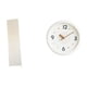 thumbnail image 1 of Pantalla de lámpara y reloj de pared modernos para sala de estar, oficina en casa o estudio. Números y silenciosos., 1 of 8