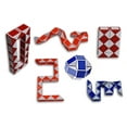thumbnail image 4 of Speed Cube Magic Snake Ruler Twist Puzzle 24 Wedges Twist Toys 3 Pack!, 4 of 5