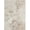 Multicoloured, variant on 7' X 9' Beige Cream And Brown Damask Stain Resistant Area Rug