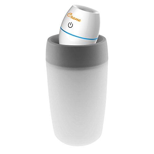 Crane USA Travel Cool Mist Humidifier, White