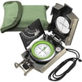 thumbnail image 1 of Compasses with Clinometer Professional Waterproof Metal Compasses with Inclinometer and Carry Bag for Hiking Exploration Camping Hunting Geology Other Outdoor Activities, 1 of 5
