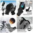 thumbnail image 6 of Venoro Warm Ski Hat & Touchscreen Gloves Set - Thermal Winter Gear for Men & Women, 6 of 17