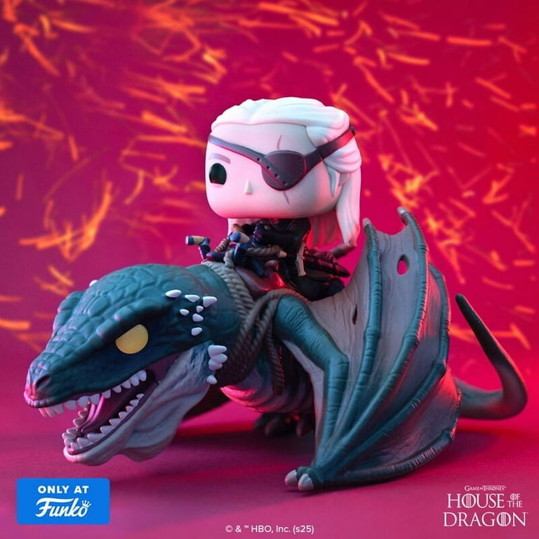 Funko Pop! House of the Dragon Aemond Targaryen with Vhagar #136