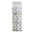 thumbnail image 1 of Bewildely Bolsa para colgar en la pared, organizador de artículos diversos para habitación, cocina, dormitorio, bolsa de bolsillo para colgar Almacenamiento y organización del hogar ballena Bewildely HA001636-08, 1 of 1