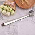 thumbnail image 3 of Stainless Steel Olive Spoon with Drain Hole with Slotted Spoon J Silver, 3 of 5