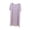 Purple, variant on Womens Short Sleeve Tunic V Neck Solid Color Loose Fit Blouse Home Sleep Casual Lightweight Daily Indoor Relax Everyday Casual Outdoor Wear