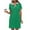 Green~, variant on Jjayotai No Boundaries Dresses Women Polo Dress, Short Sleev V Neck Dress for Tennis Golf Workout, Summer Casual Dresses, Womens Mini Dress Green~ M