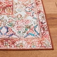 thumbnail image 4 of SAFAVIEH Tucson Merlin Traditional Machine Washable Area Rug, 5' x 8', Rose/Beige, 4 of 8