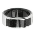 thumbnail image 1 of Ip68 Smart Ring Fitness Tracker Men Women Touch Screen IP68 Health Exercise Redord Steps with Charging Bay Silver, 1 of 7