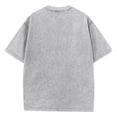 thumbnail image 3 of Short Sleeve Shirts for Men Vintage Oversized T Shirt Washed Casual Crew Neck T Shirt Palm Tree Graphic Tees, XL, 3 of 4