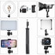 thumbnail image 5 of InnotechSC Trípode Selfie Stick Ajustable de 64" con Control Remoto y Flash Incorporado: Soporte de Trípode Portátil para iPhone, Android, GoPro, Vlogging, Grabación de Video, Transmisión en Vivo y Fotografía de Viajes., 5 of 12