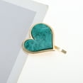 thumbnail image 5 of Unique Bargains 1 Pc Ponytail Buckle Hair Clip Heart Design Hair Ponytail Cuff for Women Green, 5 of 5