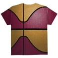 thumbnail image 2 of Championship Basketball Red and Yellow All Over Youth T Shirt Multi YMD, 2 of 2