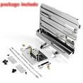 thumbnail image 2 of Chrome Metal Rear Plate for 1/14 Scale Remote Control Tamiya King Hauler Truck Tractor, 2 of 4