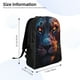 thumbnail image 4 of Fotbe Forest Cool Lion Mochila de Viaje para Laptop, Mochila Ejecutiva Delgada y Resistente 15.6", 4 of 8