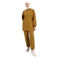 thumbnail image 2 of Olive Green - Polo neck - Tracksuit Set - Refka, 2 of 6
