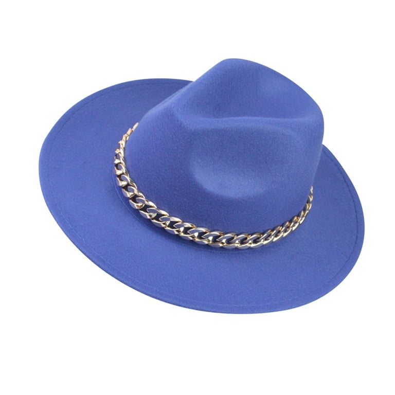 1pc Unisex Solid Casual Fedora Hat For Daily Life