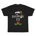 thumbnail image 1 of Shopping Elf Matching Family Group Christmas Party Pajama T-Shirt Unisex Gift, 1 of 2