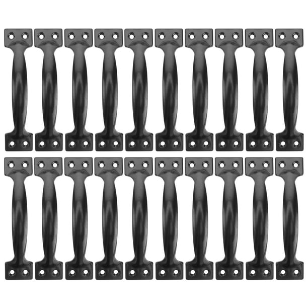 10Pc 6 pulgadas Manija de cajón simple Manija de muebles práctica simple para cajón de armario de armario de puerta