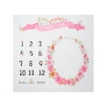 thumbnail image 1 of SUNSIOM Baby Photography Background Cloth MonthMilestone Blanket Decorations, 1 of 7