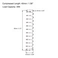 thumbnail image 3 of Unique Bargains 15mm x 1mm x 80mm 304 Stainless Steel Compression Spring 35N Load Capacity 10Pcs, 3 of 4
