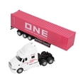 thumbnail image 4 of 1:48 Container Truck Model Decorative Toy Ornament for Children Above 3 Years Old, 4 of 12