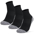thumbnail image 1 of Calcetines 3 pares de calcetines de senderismo acolchados para hombre para deportes al aire libre informales de algodón para senderismo senderismo y caminar, 1 of 7