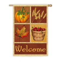 Flag, Sub, House Size Flag, Suede, Signs of the Season