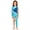 Blue Green, variant on TiaoBug Gymnastics Unitards for Girls Asymmetrical Leotard Dance Biketard Sparkly Color Block Figure Skating Bodysuit Light Purple 16