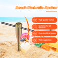 thumbnail image 2 of Soporte metálico para sombrilla de playa Anchor Faction Garden, 43 cm, 2 of 7