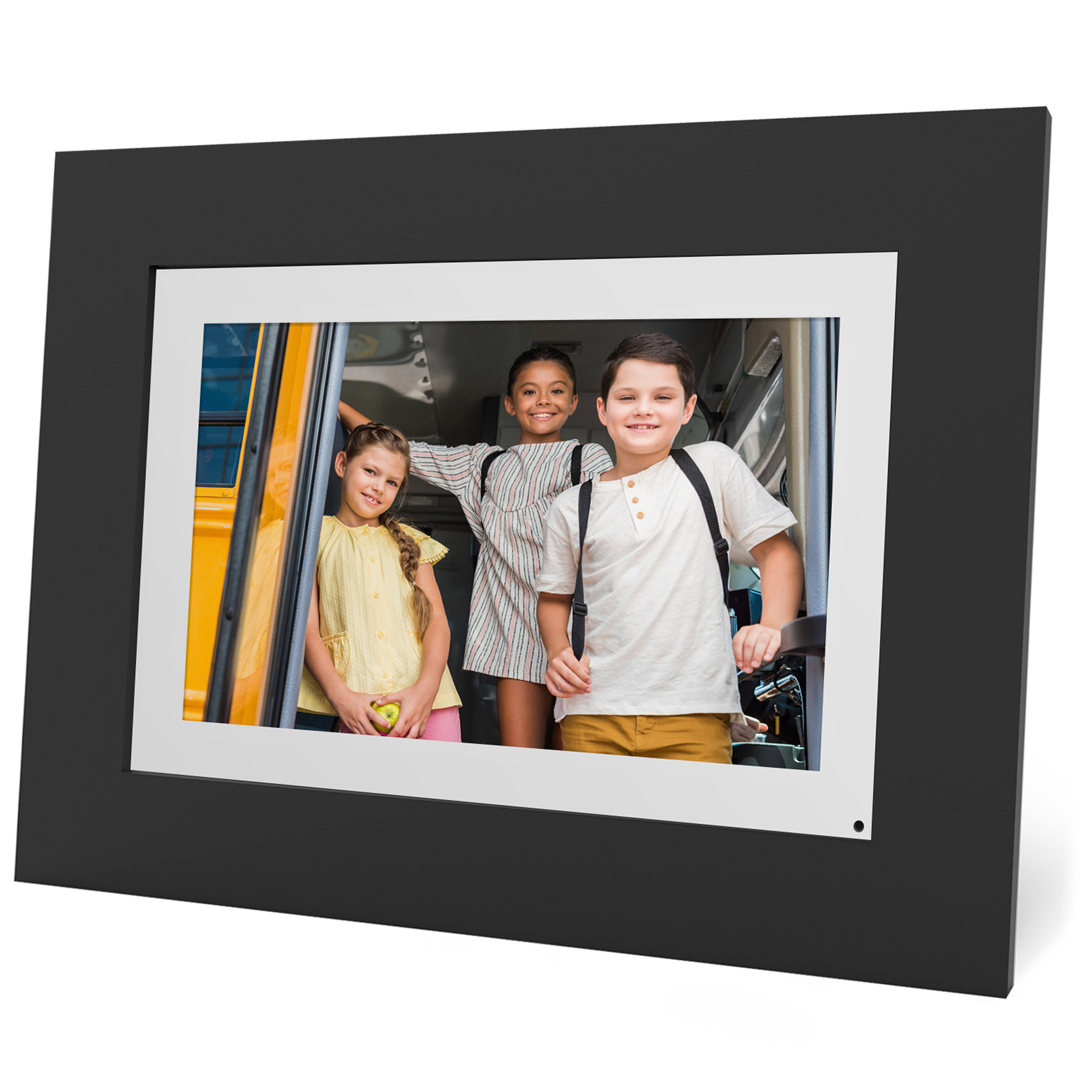 Simplysmart Home Friends And Family 10.1” Wi-Fi Smart Digital Picture Frame,  Send Pictures From Phone To Frame, Hd 1080P Touchscreen, 8Gb Internal  Memory