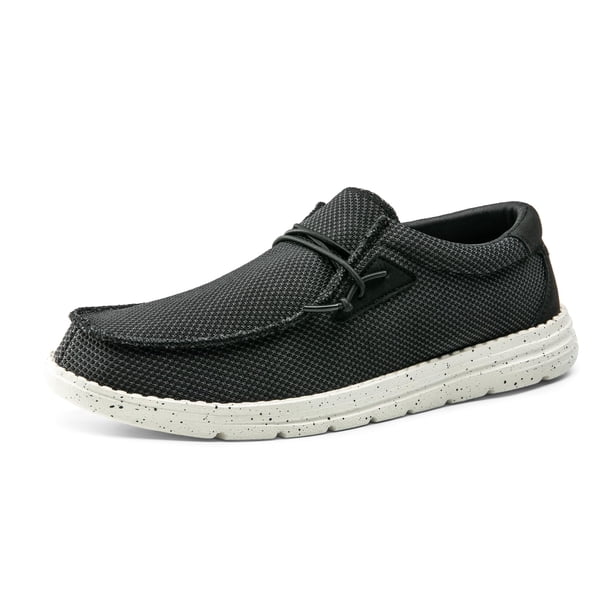 Zapatos Bruno Marc BLS211 Mocasines Casual para Hombre Slip-On Talla 8.5 Negro