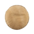 thumbnail image 4 of LR Home Medium Striped Indoor Cylinder Pouf, Tan/Gray, 16" x 16" x 16", 4 of 7