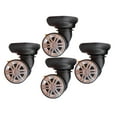 thumbnail image 4 of 4 ruedas para maleta de equipaje, ruedas para cubierta de carrito, piezas de repuesto ligeras, ruedas de repuesto para carritos de compras perfke Ruedas de equipaje, 4 of 9