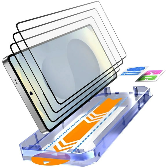 Samsung Galaxy S25 Ultra (2025) Glass Screen Protector Applicator Installation Kit Easy Installation (3 Per Pack)