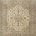 thumbnail image 1 of Ahgly Company Machine Washable Indoor Square Traditional Brown Area Rugs, 9' Square, 1 of 7