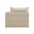 thumbnail image 5 of Cali Natural Wicker Outdoor Corner Chair, 5 of 9