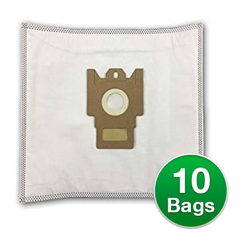 S499i Replacement Type G/N Poly Wrapper Vacuum Bags For Miele S400i 2 Pack 
