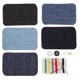 thumbnail image 1 of unbranded Parche Azul Para Codo Kit De Parches De Tela Hierro Para Reparar Y Decorar Chaquetas Y, 1 of 6