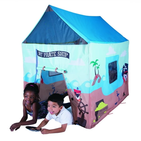 Pacific Play Tents My Pirate Ship House Polyester Child Multi-Color 50" x 40" x 50"