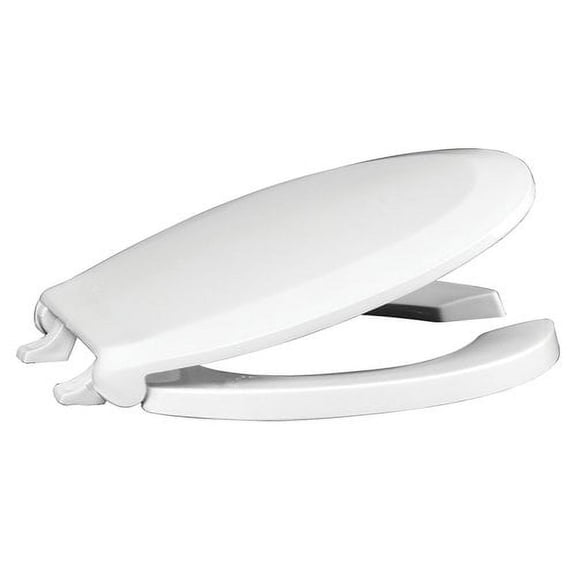 Centoco 460STS-001 Plastic Round Toilet Seat, White