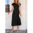 thumbnail image 3 of Vestido midi PRETTYGARDEN con estampado floral para verano 2025 para mujer, 3 of 9