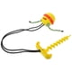 thumbnail image 3 of KAKOWELY Juguete interactivo para masticar con forma de pelota con cordón para perros, 3 of 4