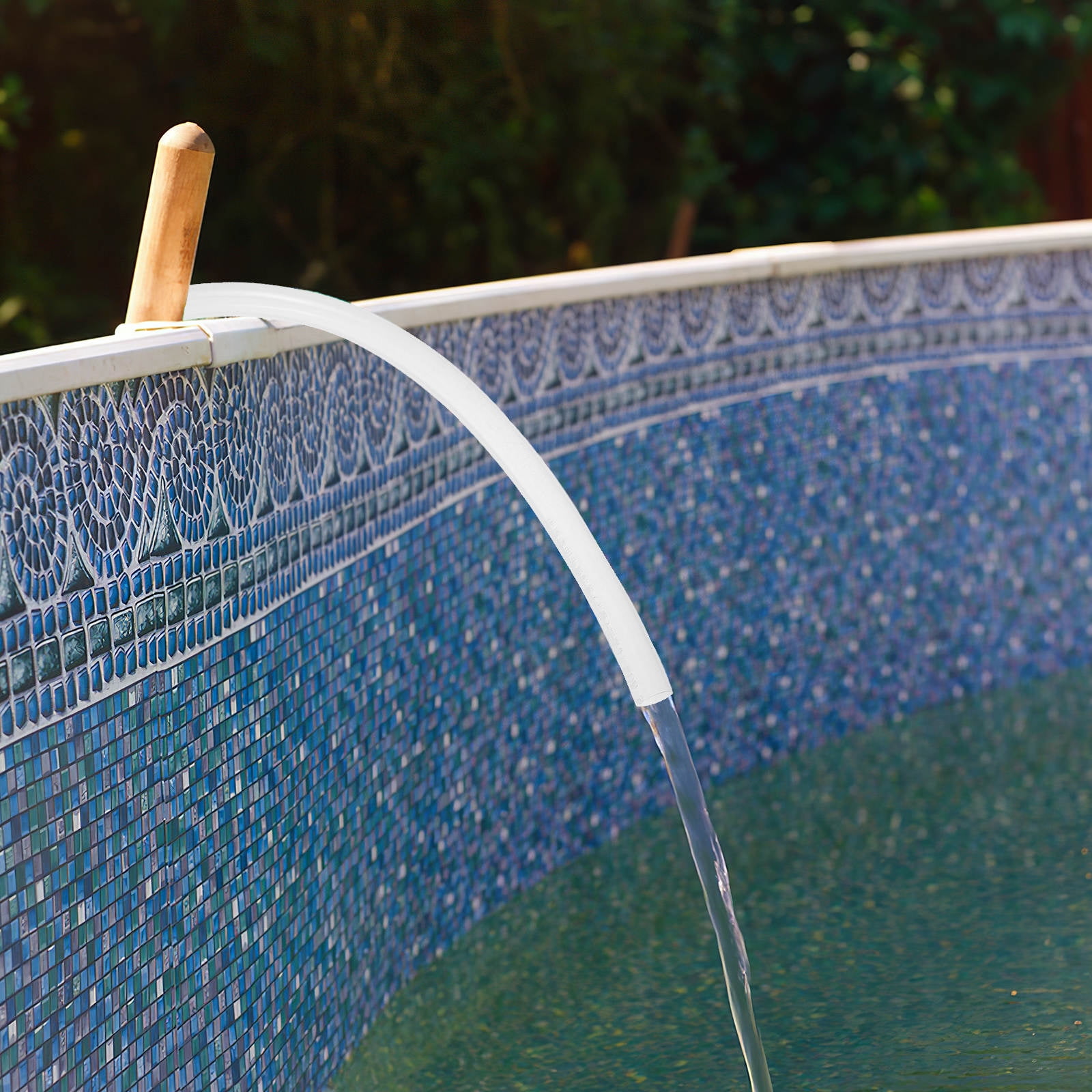 Homoyoyo Clear Thickened PVC Water Hose Transparent Tubing for Fish Tank and Garden Watering